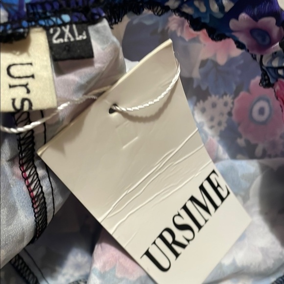 Ursime Boho Floral Patchwork Skirt - Multicolor Sz 2X - Picture 5 of 9